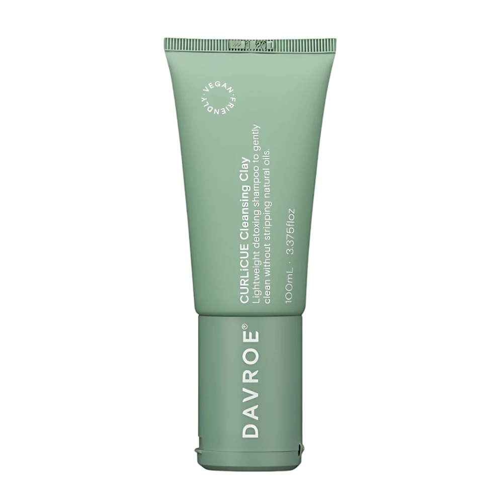DAVROE Curlicue Cleansing Clay Shampoo 100ml - Детокс-шампунь з глиною